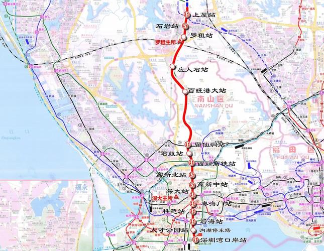 深圳年内将再开通5条地铁线