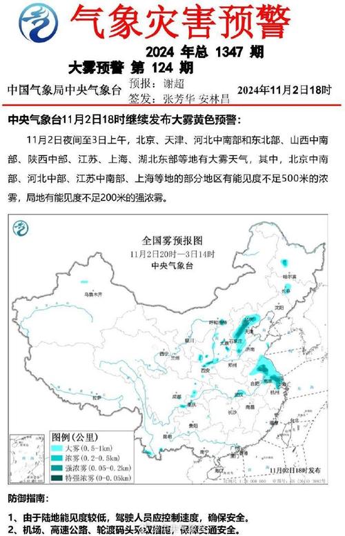 辽宁省沈阳市发布大雾黄色预警_1