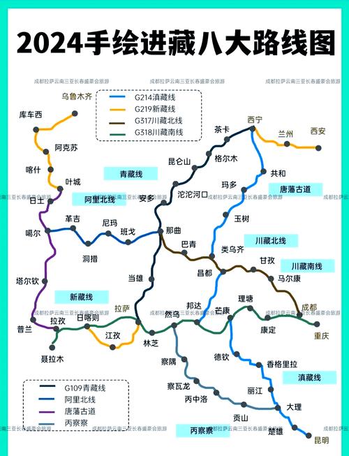 青藏中线(唐蕃古道)进藏自驾旅游线路正式对外发布
