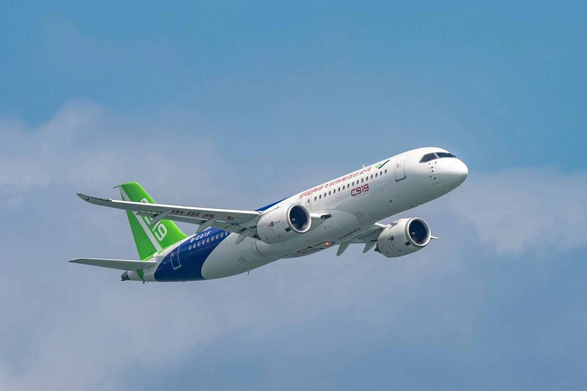 首次!C919加注可持续航空燃料执行商业飞行