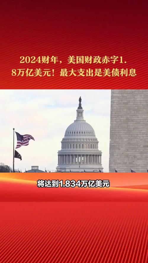 最新数据显示 2025财年美国联邦预算赤字将近1.9万亿美元