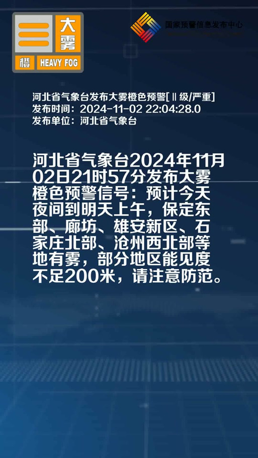 河北省迁西县发布大雾黄色预警_5
