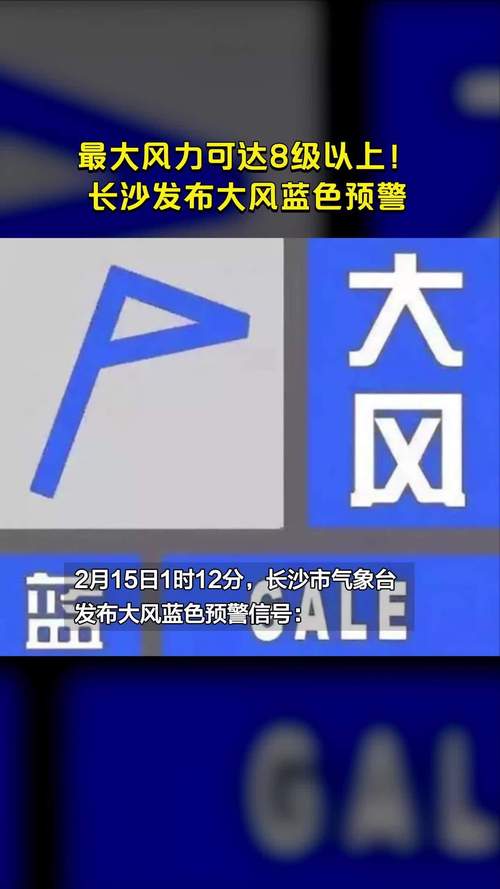 湖南省湘阴县发布大风蓝色预警_2