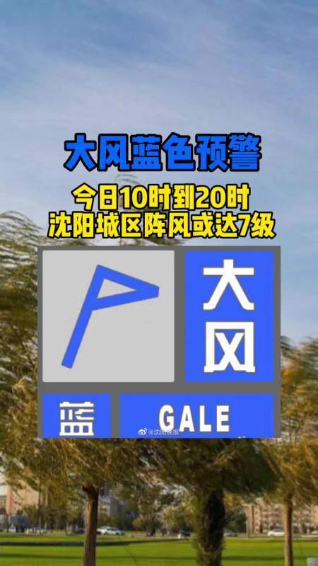辽宁省抚顺市发布大风蓝色预警_9