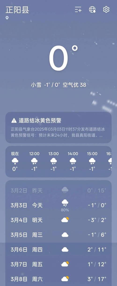 辽宁省盘山县发布道路结冰黄色预警