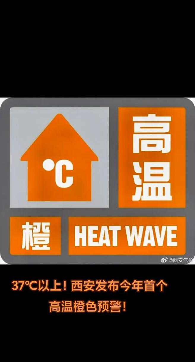 陕西省韩城市发布高温黄色预警_1