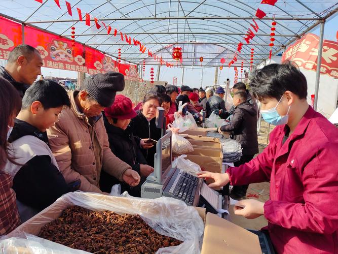 (新春走基层)“网上年货节”火爆 “电商名城”乡村“摊主”盆满钵满