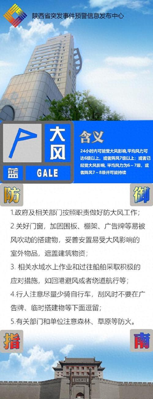 贵州省西秀区发布大风蓝色预警_7