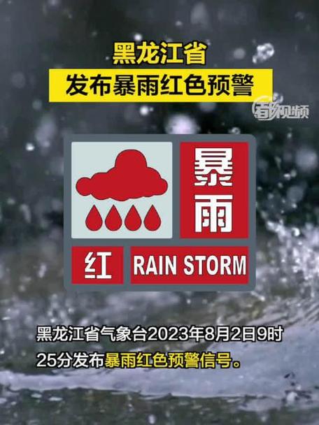 陕西省榆林市发布暴雨红色预警_1