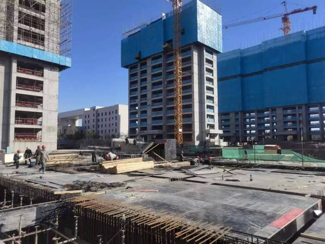 国交中心配套酒店开始地上主体施工